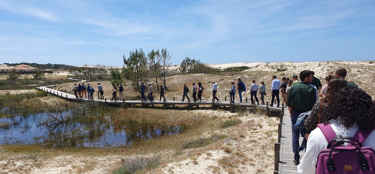 Visite de la lette du Vivier à Biscarrosse