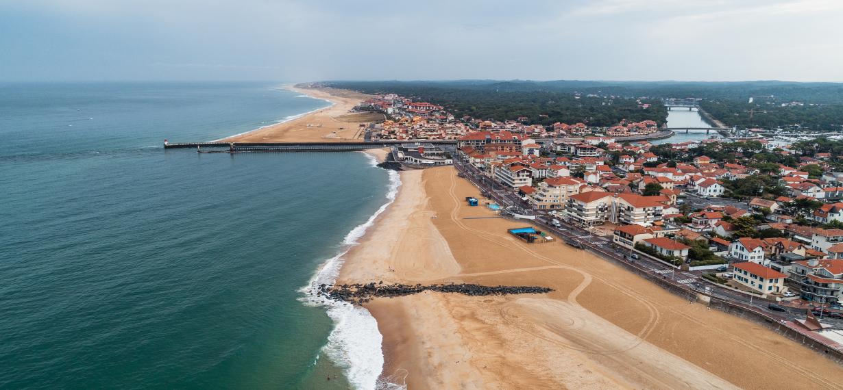 Photo aérienne Capbreton