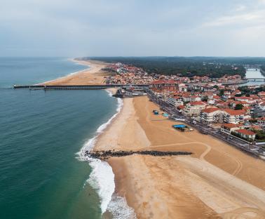 Photo aérienne Capbreton